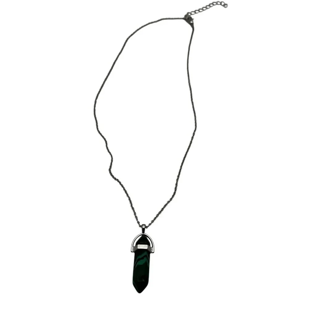Multi Color Quartz Necklace Pendant Necklace Chain Crystal Necklace Women Jewelr